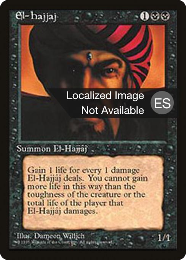 El-Hajjâj (4BB-134) - Fourth Edition Foreign Black Border