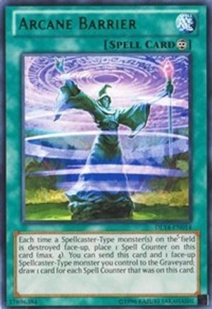 Arcane Barrier (Green) (DL14-EN014) - Duelist League Promo Unlimited