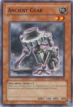 Ancient Gear (DR04-EN128) - Dark Revelation Volume 4 Unlimited
