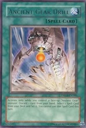 Ancient Gear Drill (DR04-EN160) - Dark Revelation Volume 4 Unlimited