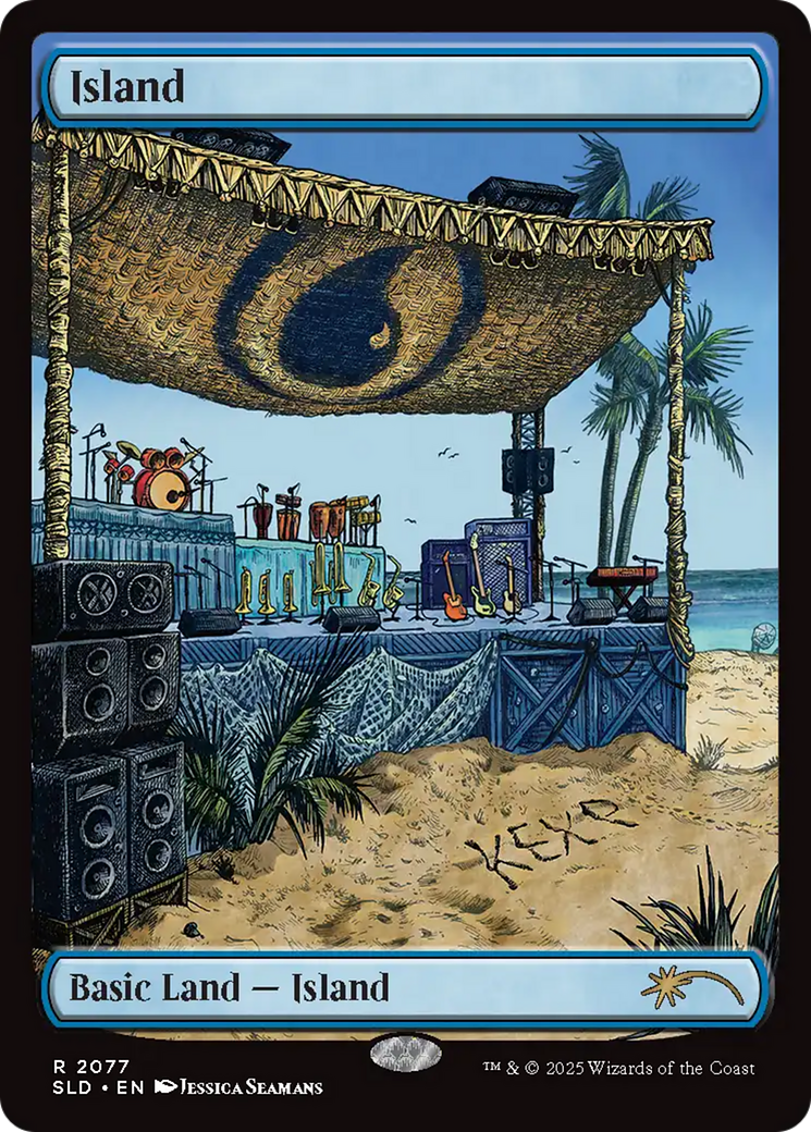 Island (SLD-2077) - Secret Lair Drop Foil