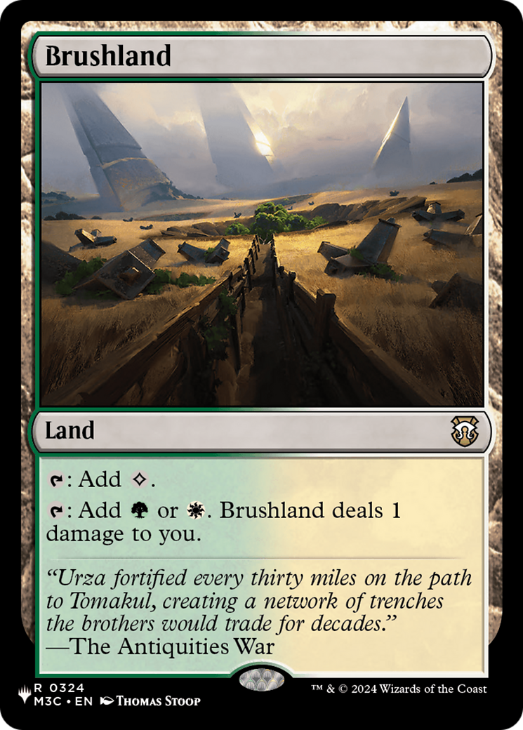 Brushland (M3C) (LIST-324) - The List Reprints