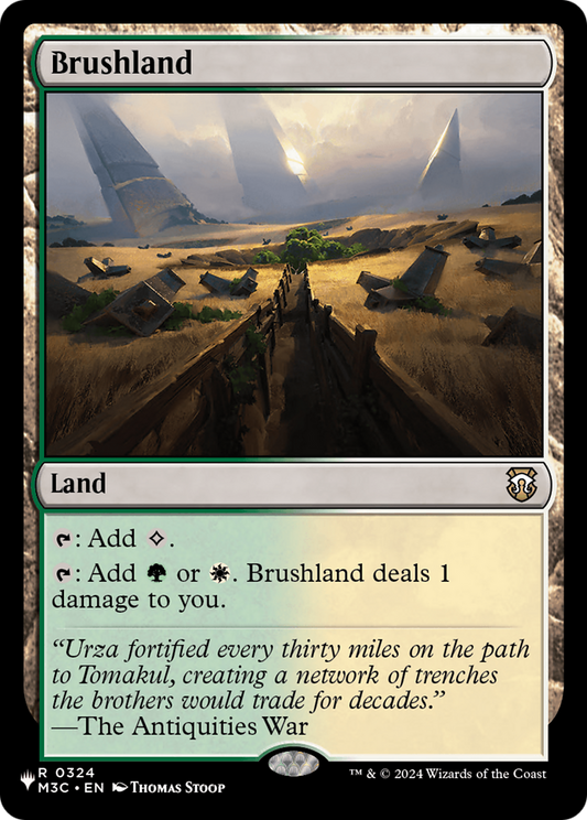 Brushland (M3C) (LIST-324) - The List Reprints