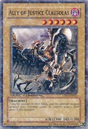 Ally of Justice Clausolas (DT01-EN023) - Duel Terminal 1 Limited