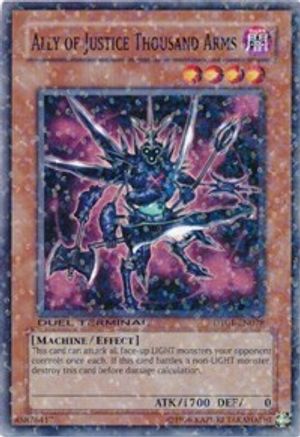 Ally of Justice Thousand Arms (DT01-EN078) - Duel Terminal 1 Limited