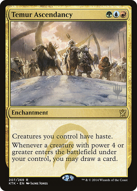Temur Ascendancy (PPM21-207P) - Khans of Tarkir Promos