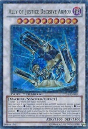 Ally of Justice Decisive Armor (DT03-EN090) - Duel Terminal 3 Limited