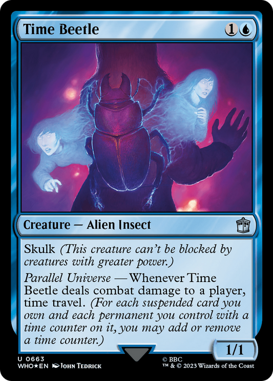 Time Beetle (WHO-663) - Doctor Who Foil