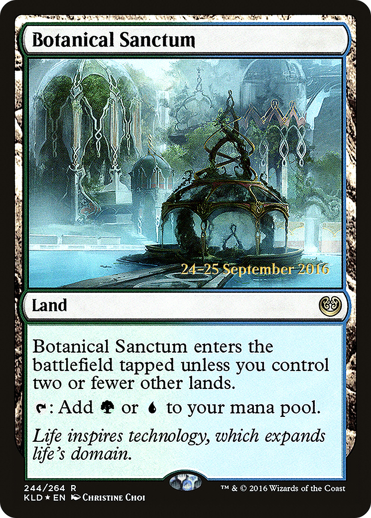 Botanical Sanctum (PRE-244S) - Kaladesh Promos Foil