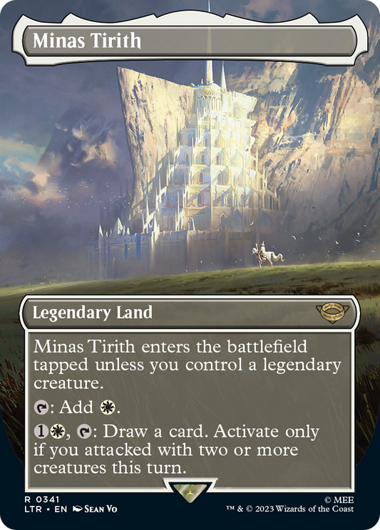 Minas Tirith (LTR-341) - The Lord of the Rings: Tales of Middle-earth (Borderless) Foil