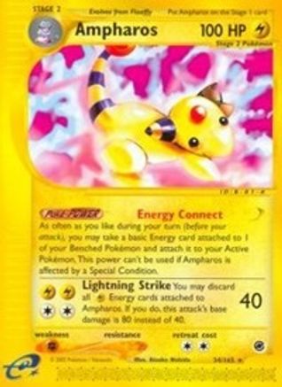Ampharos (34) 034  Expedition - Rare