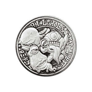 Yu-Gi-Oh! Pre-Registration Coin - Silver - Ojama Trio