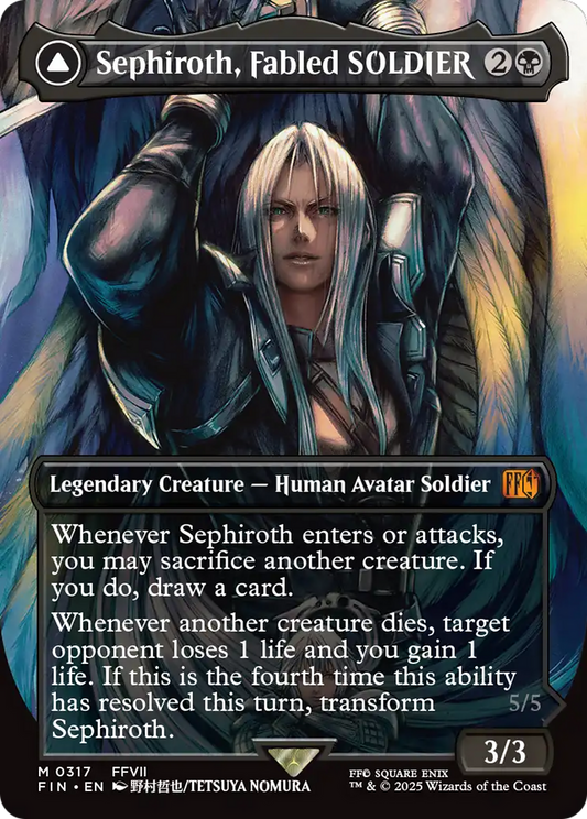 Sephiroth, Fabled SOLDIER (Borderless) (0317) (FIN-317) - FINAL FANTASY