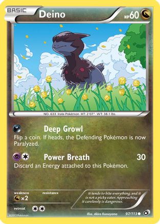 Deino 097  Legendary Treasures - Common
