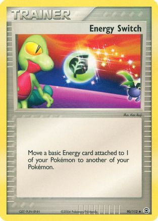 Energy Switch 090  FireRed & LeafGreen - Uncommon