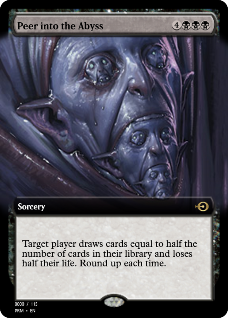 Peer into the Abyss (PRM-81962) - Magic Online Promos Foil