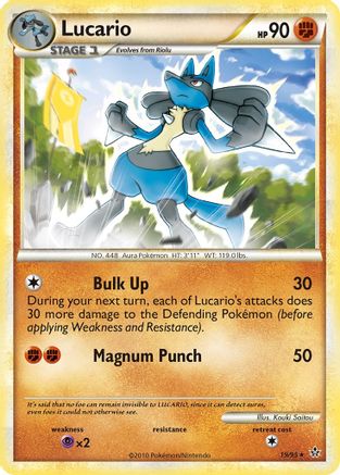 Lucario 019/95  Unleashed - Rare