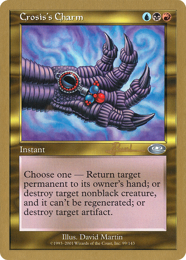 Crosis's Charm (WCD-AR99) - World Championship Decks 2001