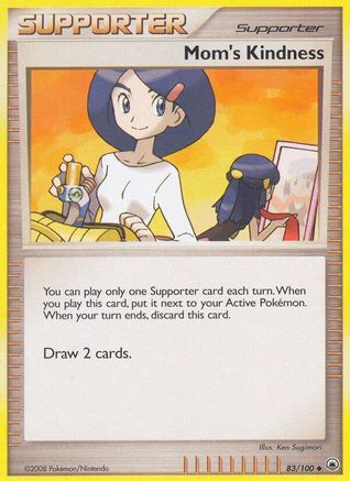 Mom's Kindness 083/100  - Reverse Holofoil Majestic Dawn - Uncommon