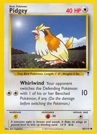 Pidgey 085  Legendary Collection - Common