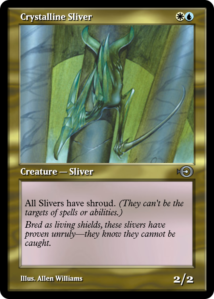 Crystalline Sliver (PRM-36070) - Magic Online Promos Foil