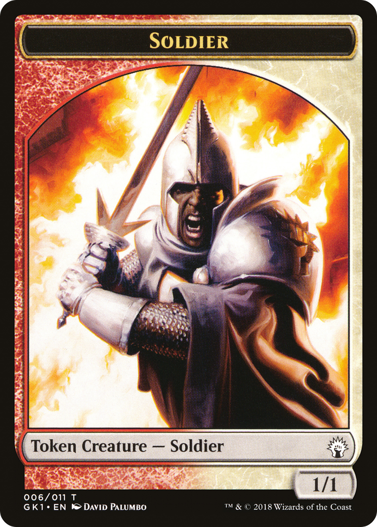 Soldier // Soldier (GR1-002) - GRN Guild Kit Tokens