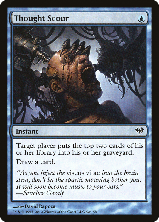 Thought Scour (DKA-052) - Dark Ascension Foil