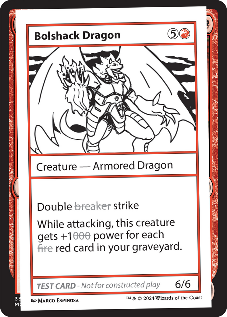 Bolshack Dragon (MB2PC-322) - Mystery Booster 2