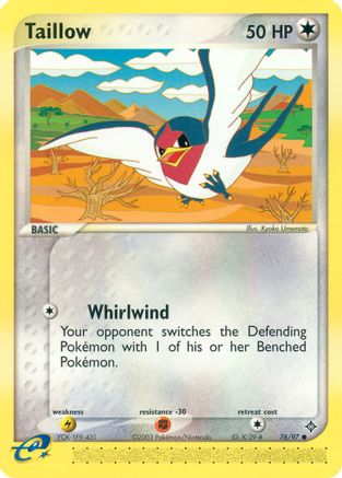 Taillow 076/97  Dragon - Common