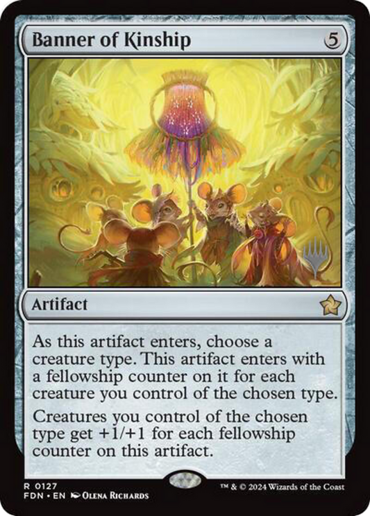 Banner of Kinship (PPDFT-127) - Promo Pack: Aetherdrift Foil