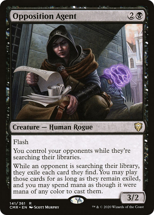 Opposition Agent (PPMKM-141P) - Commander Legends Promos