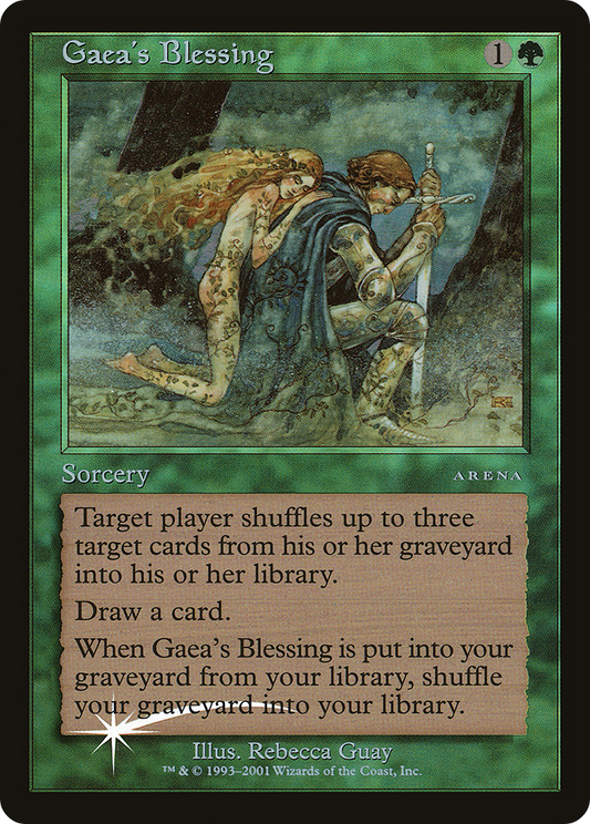 Gaea's Blessing (ARENA-012) - Arena League 2001 Foil