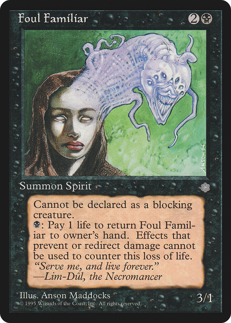 Foul Familiar (ICE-126) - Ice Age