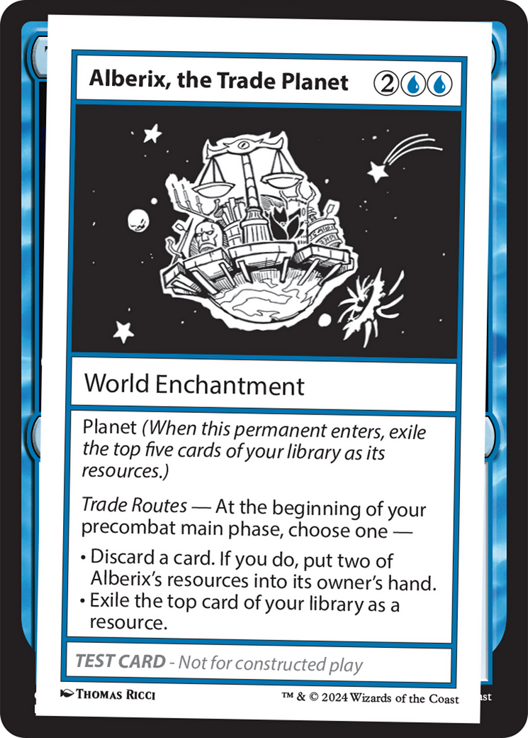 Alberix, the Trade Planet (MB2PC-289) - Mystery Booster 2