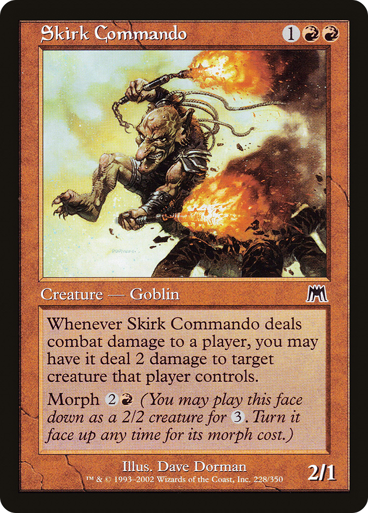 Skirk Commando (ONS-228) - Onslaught