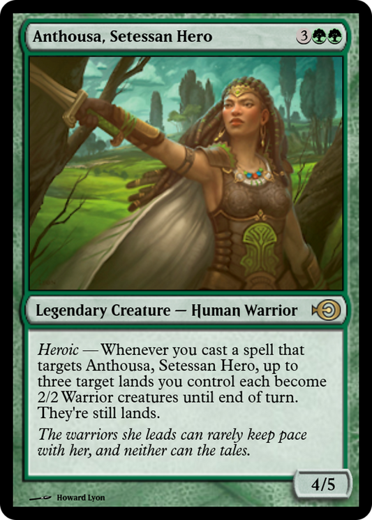 Anthousa, Setessan Hero (PRM-50124) - Magic Online Promos Foil