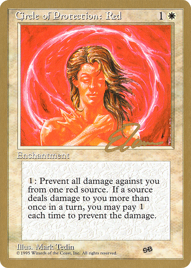Circle of Protection: Red (WCD-ET17SB) - Pro Tour Collector Set