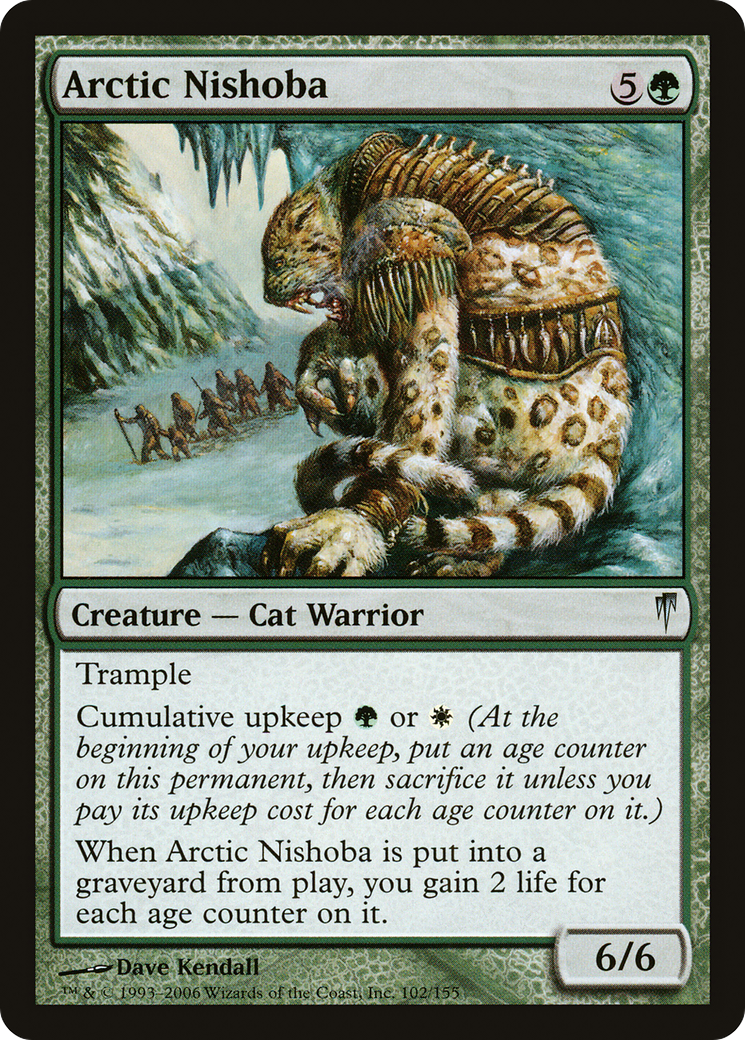 Arctic Nishoba (CSP-102) - Coldsnap Foil