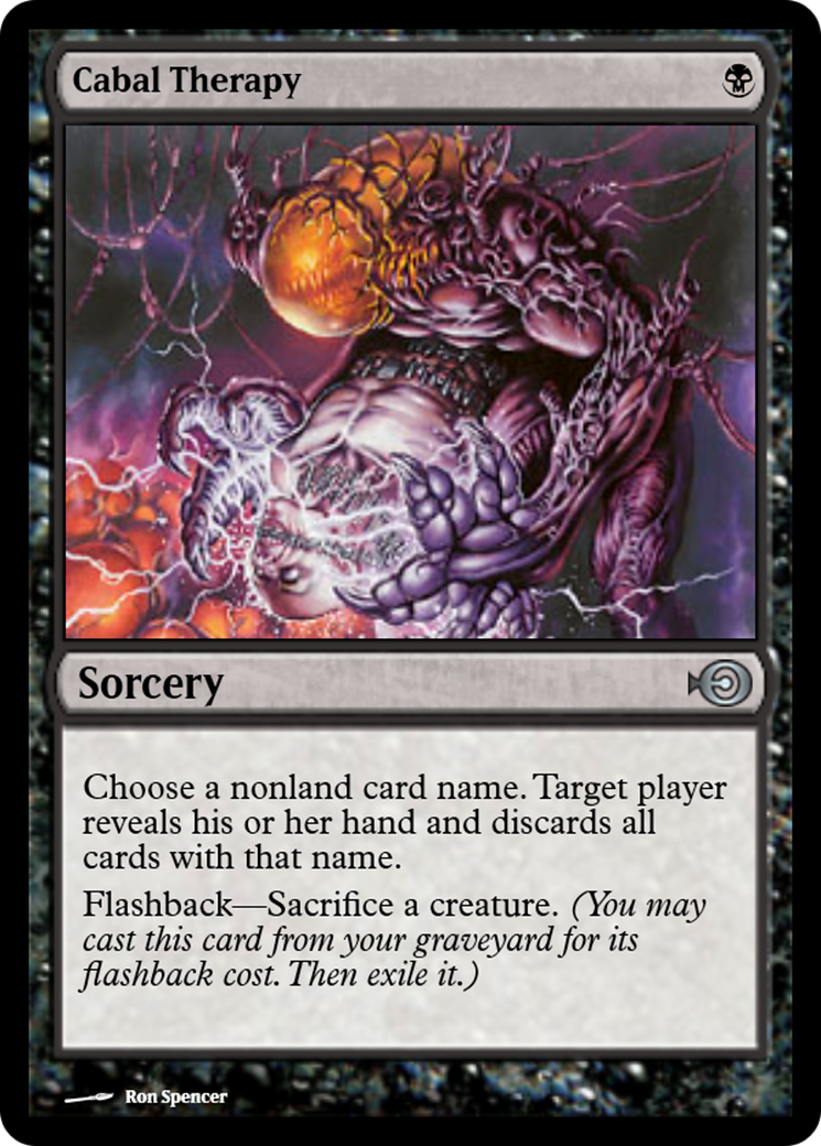 Cabal Therapy (PRM-31473) - Magic Online Promos Foil