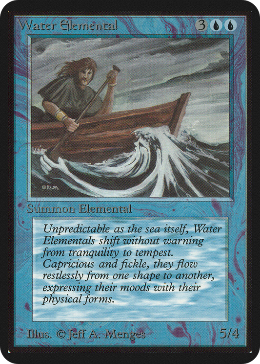 Water Elemental (LEA-091) - Limited Edition Alpha