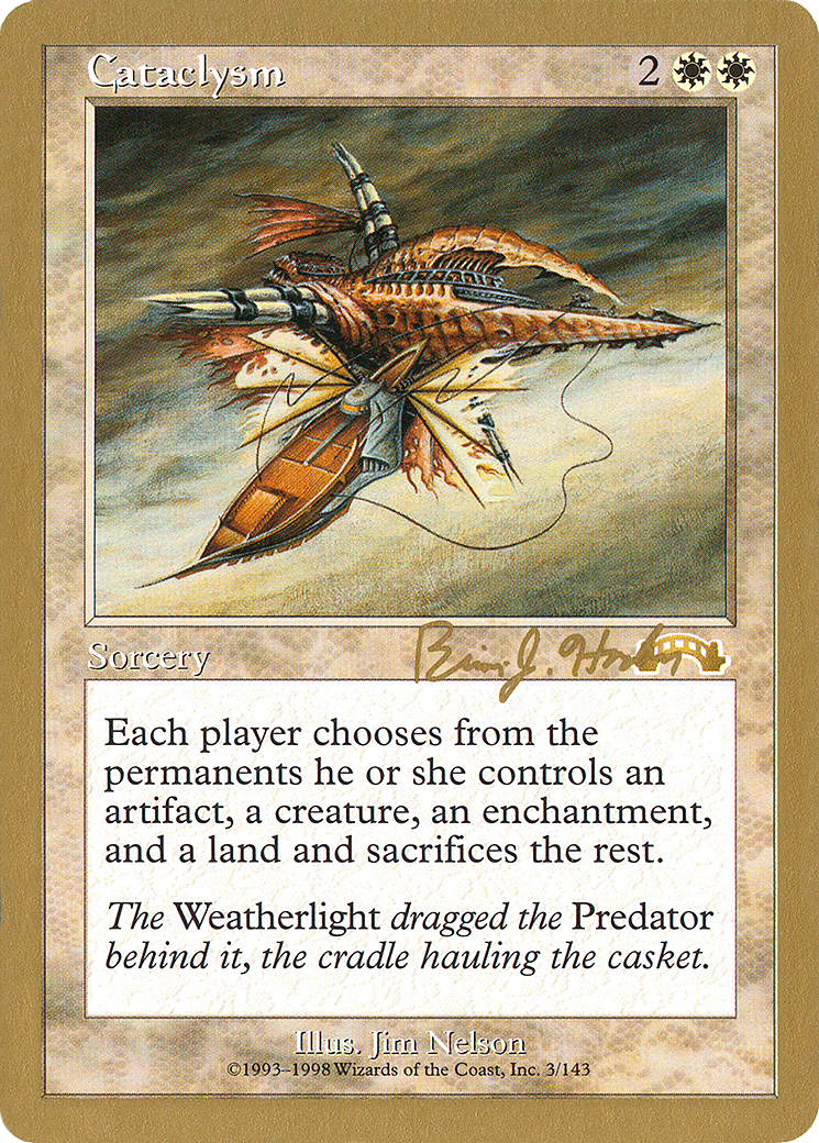 Cataclysm (WCD-BH3) - World Championship Decks 1998