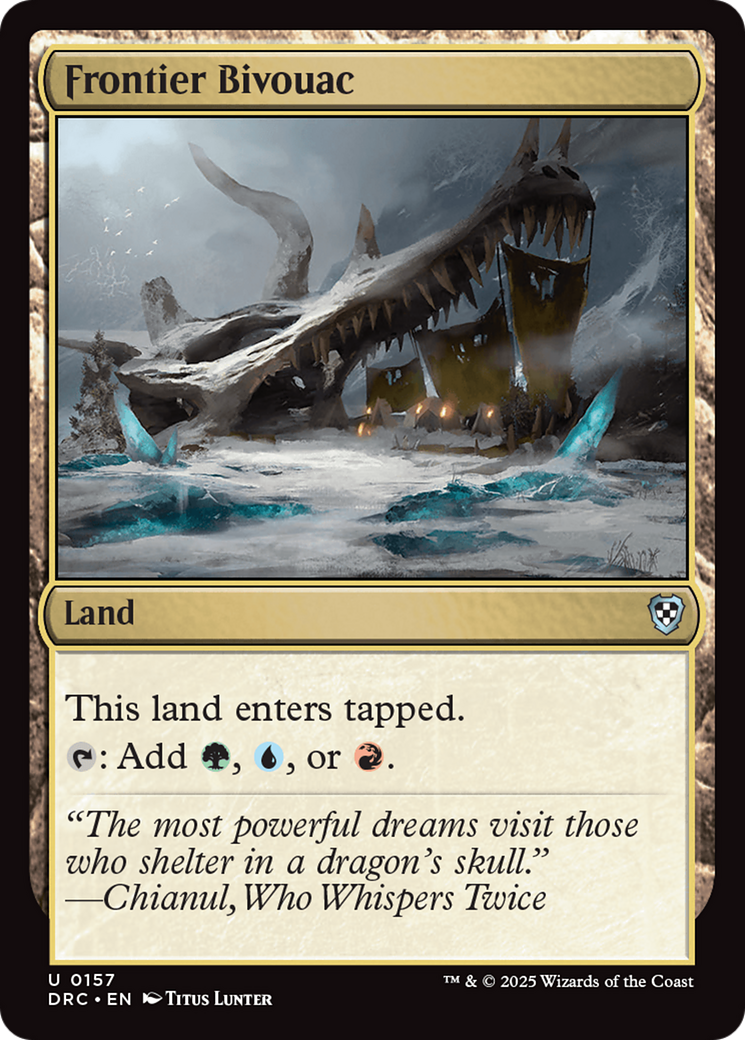 Frontier Bivouac (DRC-157) - Commander: Aetherdrift Foil