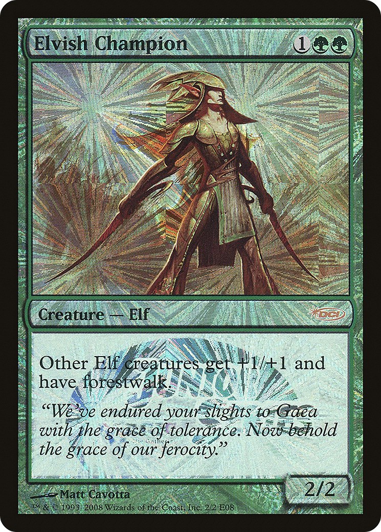Elvish Champion (JSS-2E08) - Junior Series Europe Foil