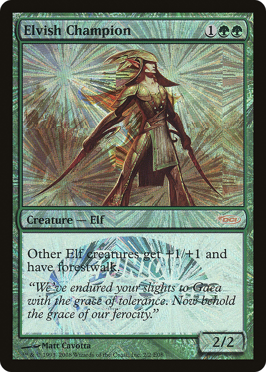 Elvish Champion (JSS-2E08) - Junior Series Europe Foil