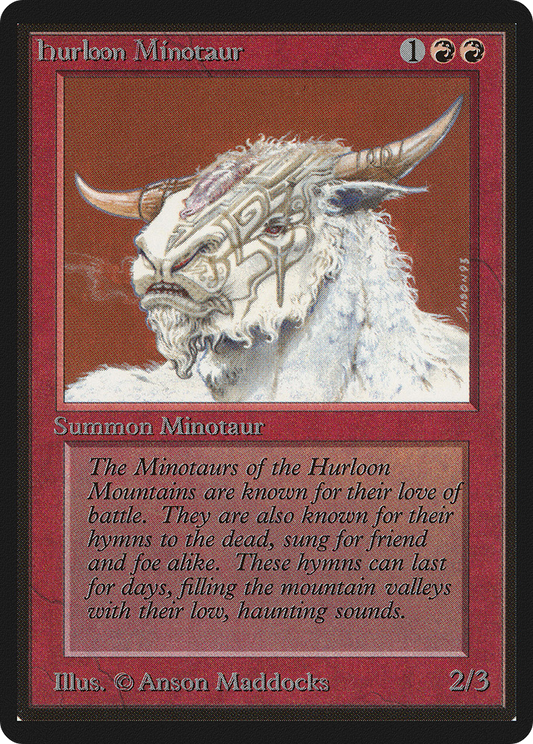 Hurloon Minotaur (LEB-159) - Limited Edition Beta