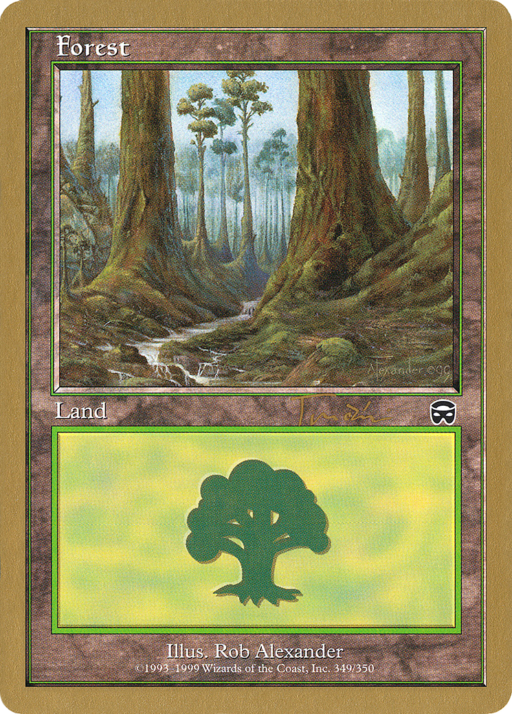 Forest (WCD-JT349) - World Championship Decks 2001