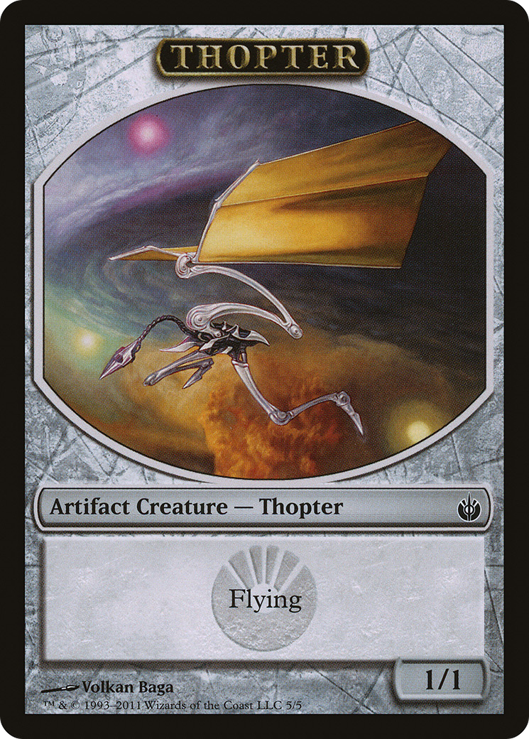 Thopter (MBS-005) - Mirrodin Besieged Tokens