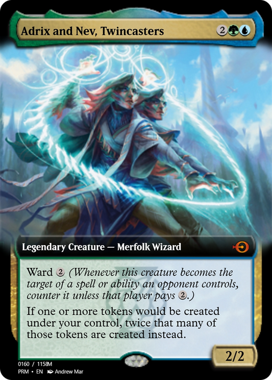 Adrix and Nev, Twincasters (PRM-90292) - Magic Online Promos