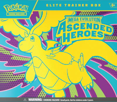 POKEMON ME2.5 ASCENDED HEROES ELITE TRAINER BOX