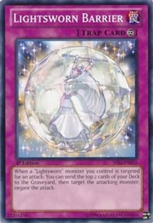 Lightsworn Barrier (SDLI-EN031) - Structure Deck: Realm of Light 1st Edition